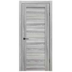 Купить Межкомнатная дверь ПЭТ Тринити ривьера айс остеклённая