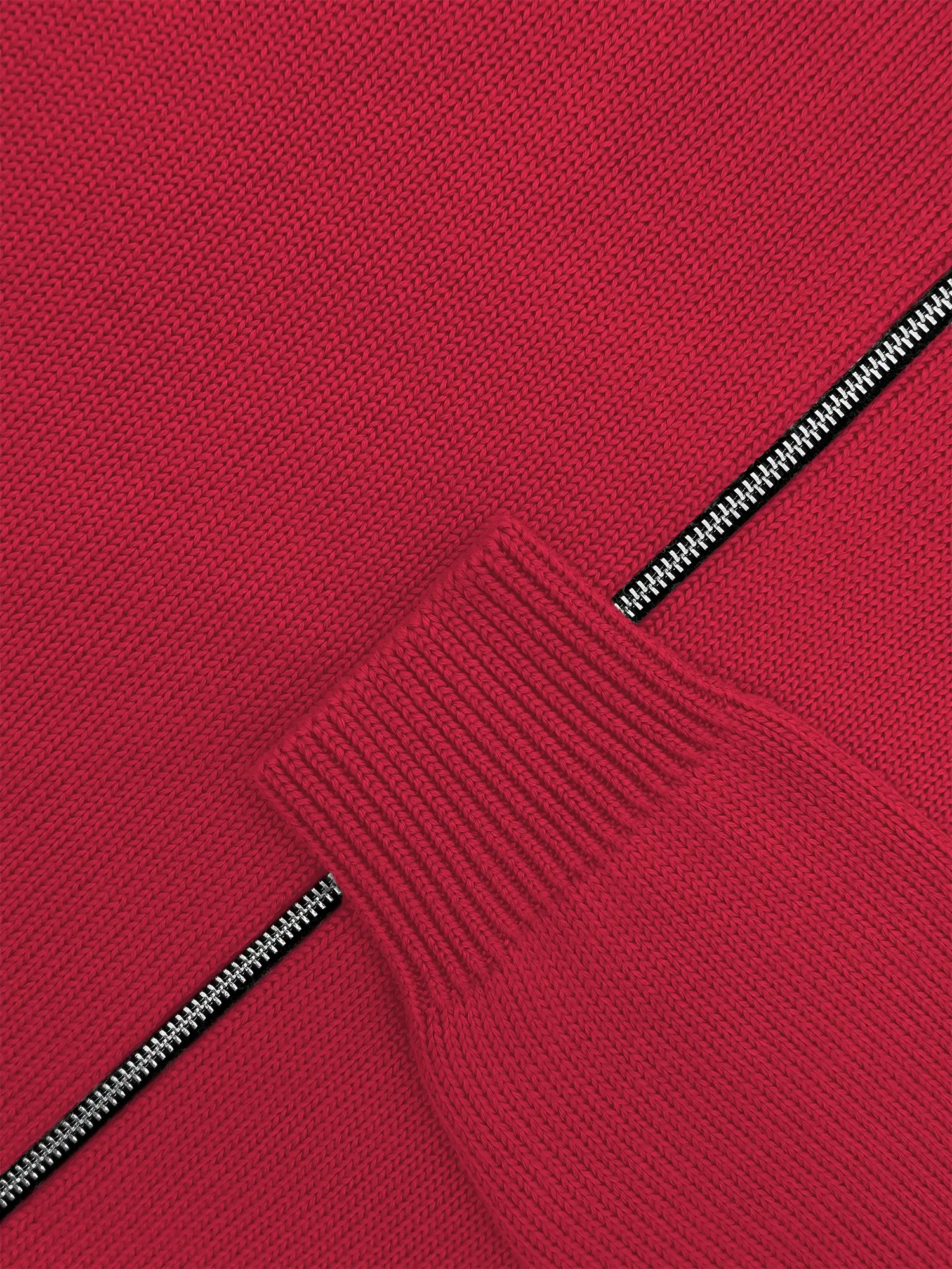 Толстовка на замке из экохлопка