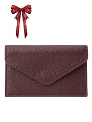 Картхолдер ENVELOPE цвета баклажан