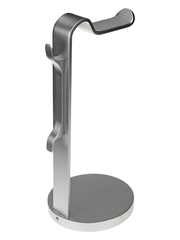 Настольная подставка для наушников из металла с доп. крючком