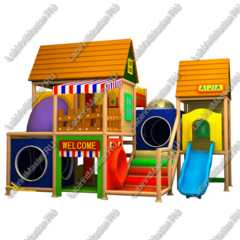 Детский игровой лабиринт «Городок мечты»