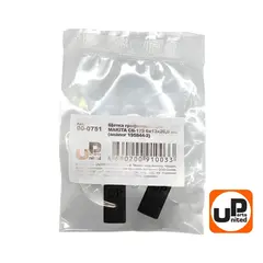 Щетка графитовая UNITED PARTS для MAKITA СВ-175/CB-171 (аналог 195844-2) 6х13х26,5мм АВТОСТОП (90-0751)