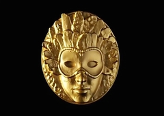 Силиконовый молд № 5001 Маскарон