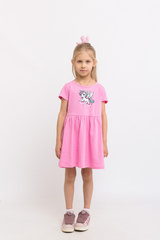 032_БК25 Платье для девочки, розовый