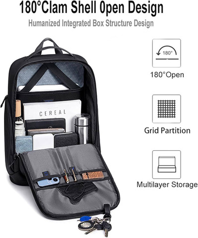 Картинка рюкзак городской Arctic Hunter B00554 Black - 7