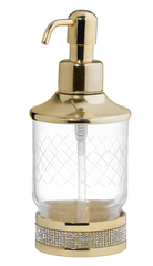 Boheme 10929-GOLD Настольный диспенсер ROYALE CRISTAL GOLD фото