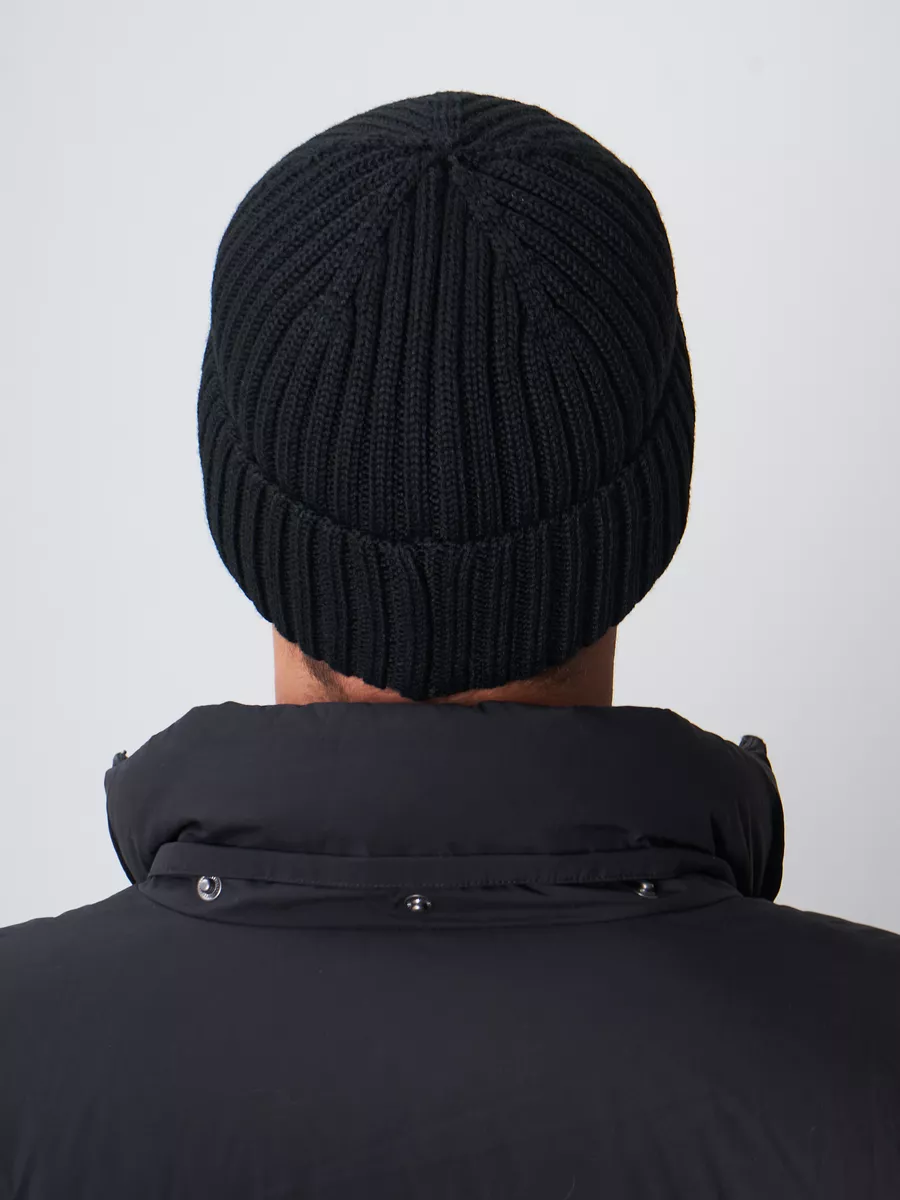 Шапка бини зимняя весенняя с флисом