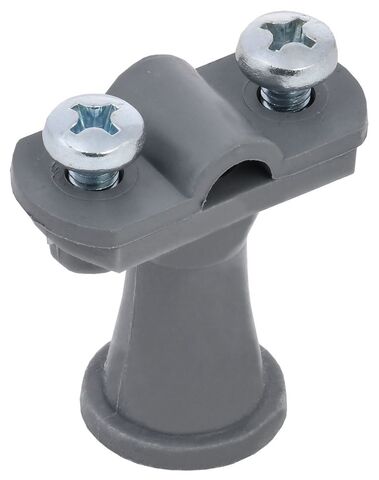 Дер. пров. кругл. 6-10мм h=38мм пластик серый IEK