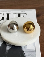 Кольцо крупное шар в стилистике POISON DROP