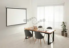 Экран Cactus 127x127см Wallscreen CS-PSW-127X127 1:1 настенно-потолочный рулонный белый — фото 5