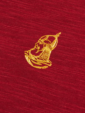 Женская футболка «Великоросс» красного цвета