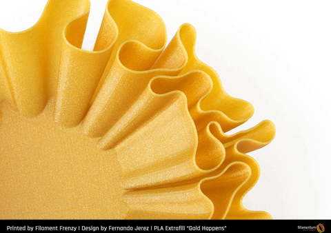 Пластик для 3D-принтера Fillamentum PLA Extrafill Gold Happens