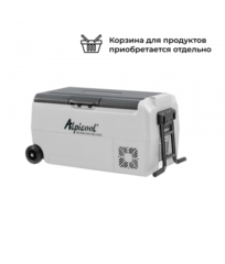 Компрессорный автохолодильник Alpicool ET36 (Двухкамерный, 12V/24V, 220V опционально , 36л)