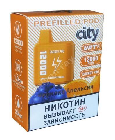 Картридж City Energy Pro Черника Апельсин 12000 затяжек