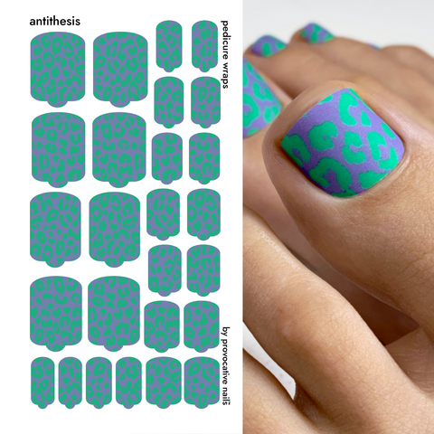 ПЛЕНКИ NAIL WRAPS ANTITHESIS (PED)