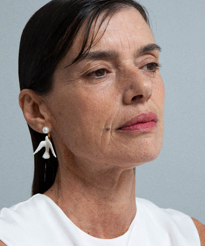 Моносерьга DOVE PEARL