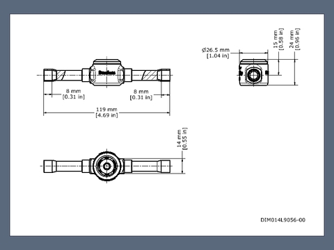 Danfoss 014L0035 SGP 10s I Стекло смотровое