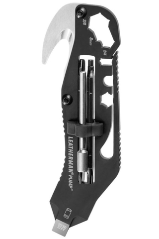 Мультитул Leatherman Pump Black, 6 функций (831802)