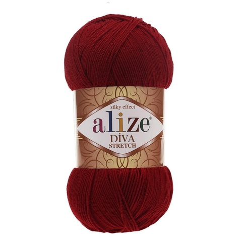 Пряжа Alize Diva Stretch цвет 057