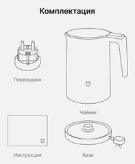 Электрический чайник Xiaomi Mijia Electric Kettle 2 CN (MJDSH04YM) Белый