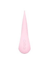 Розовый точечный клиторальный стимулятор Lelo Dot - 16,5 см. - 