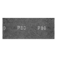 Сетка абразивная, P 80, 115 х 280 мм, 5 шт Denzel