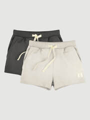 Шорты Mjölk Steel Grey/Beige, сет 2 шт.