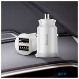 Baseus Grain Car Charger White CCALL-ML02