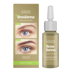 Хна BrowXenna (Броу Хенна) БЛОНД #201, жемчужный цвет (10 мл, 1 штука, флакон)
