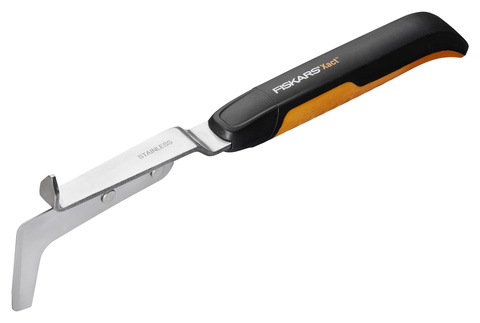 Нож садовый Fiskars Xact черный (1027045)