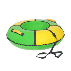 Тюбинг с камерой Nika kids Классический+ ТБ6К-90/ЗЖ2, d 90 см, лимонно-зеленый, 223469