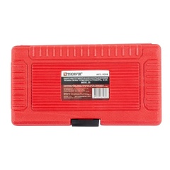 Thorvik BTRK Набор инструментов для восстановления резьбы скобы тормозного суппорта, 16 предметов 53239