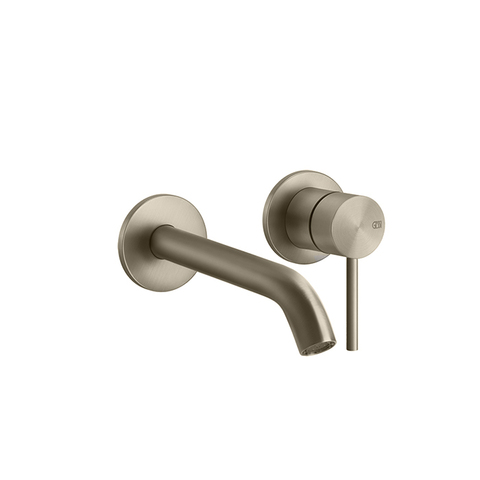 Gessi 54086#726 316 Встраиваемый смеситель с изливом 200-170мм (внешние части), цвет: warm bronze brushed pvd