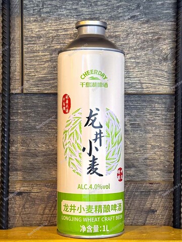 Cheerday Longjing светлое пшенич. нефильтр. 1 л. ж/б