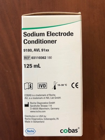 03110362180 Кондиционер натриевого электрода, 125 мл (Sodium Electrode Conditioner) Roche Diagnostics GmbH