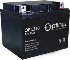 OPTIMUS OP 1240 аккумулятор