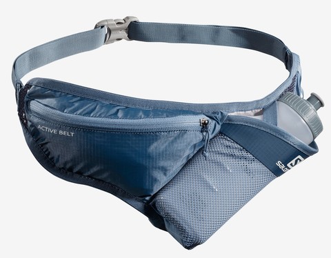 Картинка сумка для бега Salomon Active Belt Copen Blue/Dark Denim - 1