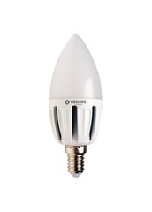 Лампа светодиодная E14, 4W 3000К тепл. бел. свеча (LEDCandle)