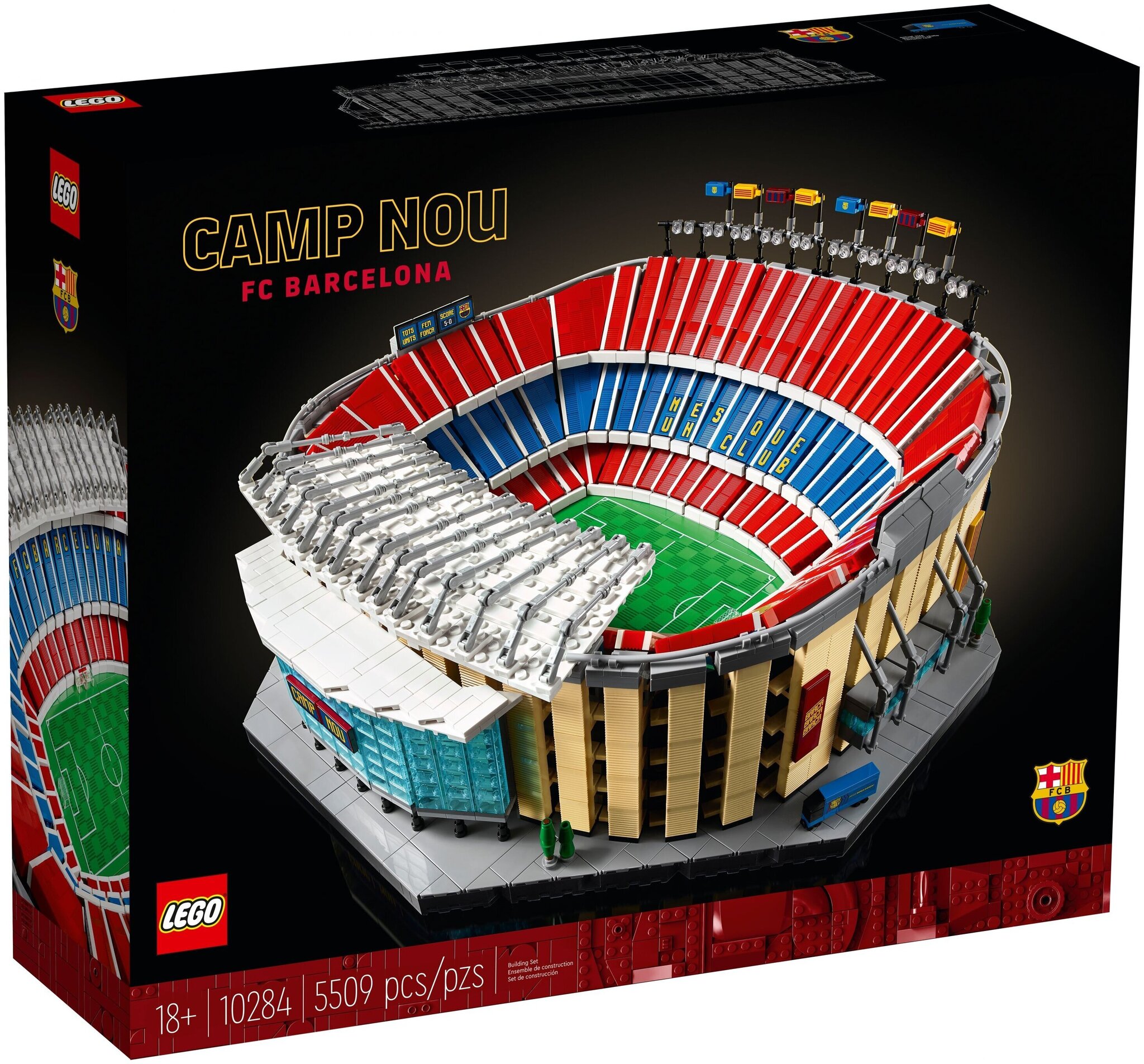 Конструктор LEGO Creator 10284 Стадион Camp Nou FC Barcelona купить в  Москве | Доставка по России.