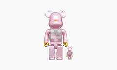 Bearbrick 2G Exclusive "100% & 400%" Set Pink Gold Chrome Ver.