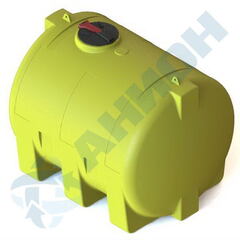 Емкость 5000л МН усиленная с откидной  крышкой с клапаном Анион 5000 л. горизонтальная (2375x1785x1870см;синий) - арт.559552