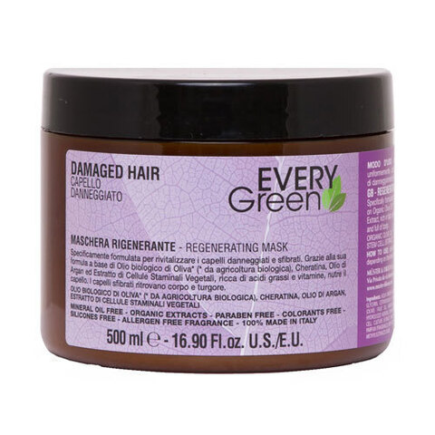 Dikson Every Green Damaged Hair Maschera Rigenerante - Маска для поврежденных волос