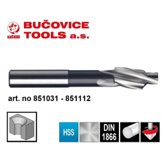 Цековка ц/х M3,5 2,9/6,7мм (Под резьбу) DIN1866 90° HSS-G Bucovice(CzTool) 851061