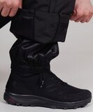 Премиальный теплый лыжный костюм Nordski Mount Black/Blue мужской