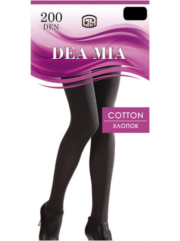 Женские колготки Cotton 200 XXL Dea Mia