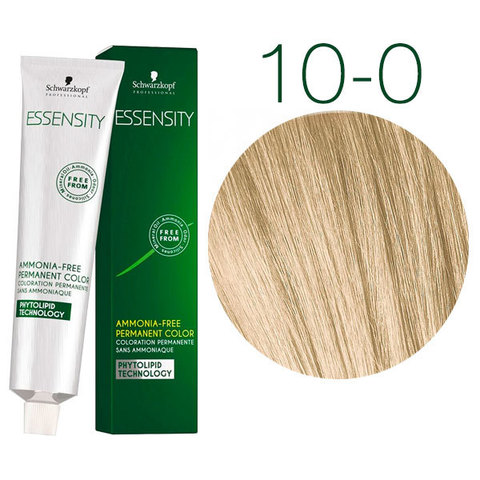 Schwarzkopf Professional Essensity 10-0 (Экстрасветлый блондин натуральный) - Безаммиачный краситель для волос