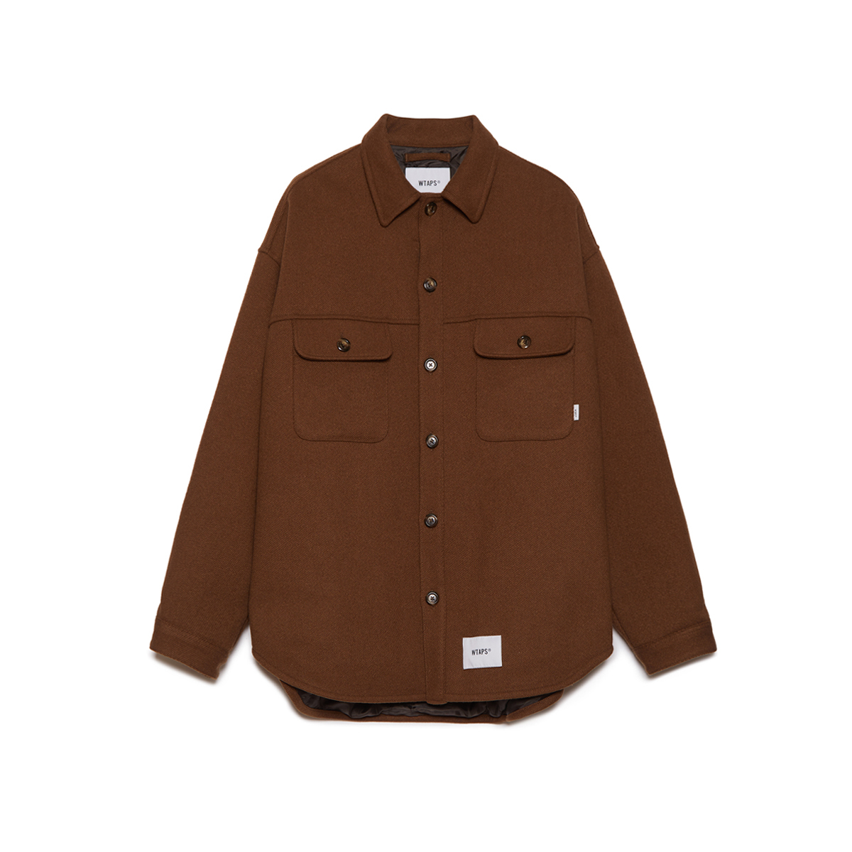 18aw WTAPS ダブルタップス オヴィス メルトン ジャケット - ブルゾン