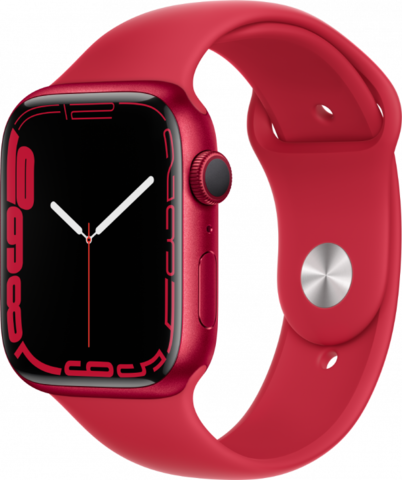 Apple Watch Series 7, 45 мм (Красный)