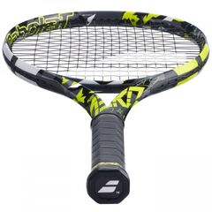 Теннисная ракетка Babolat Pure Aero+ - grey/yellow/white + струны + натяжка в подарок