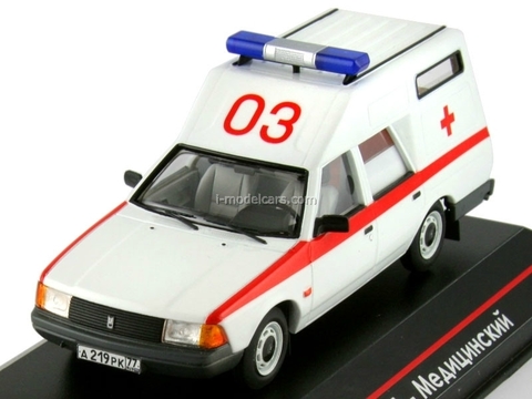 Moskvich-2901 Medical 1:43 ICV096